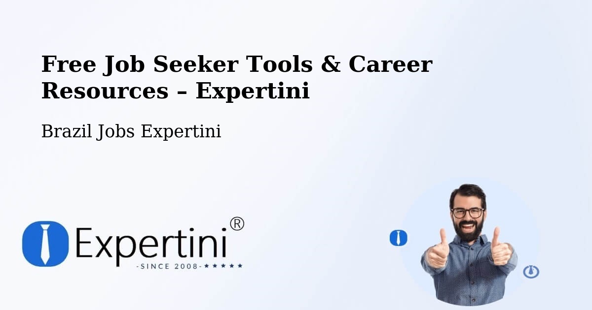 Free Job Seeker Tools & Career Resources – Areado - Areado, Brazil Jobs Expertini