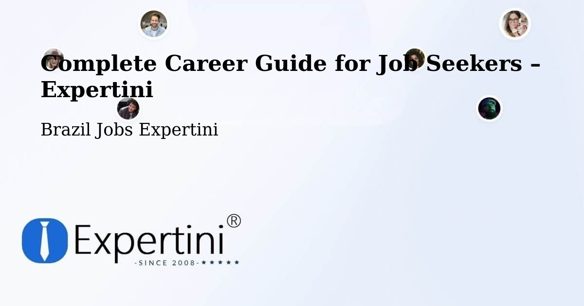 Career Guide for Job Seekers – Areado - Areado, Brazil Jobs Expertini